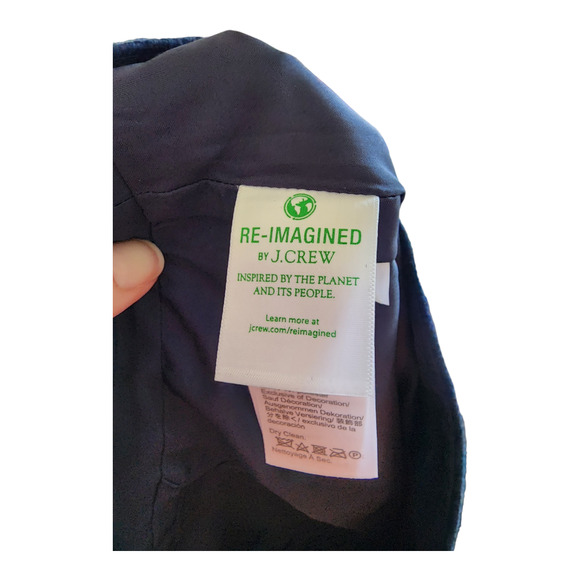 Reimagined by J.Crew Factory Tipped Skirt in Basketweave Size 10 - Picture 5 of 7